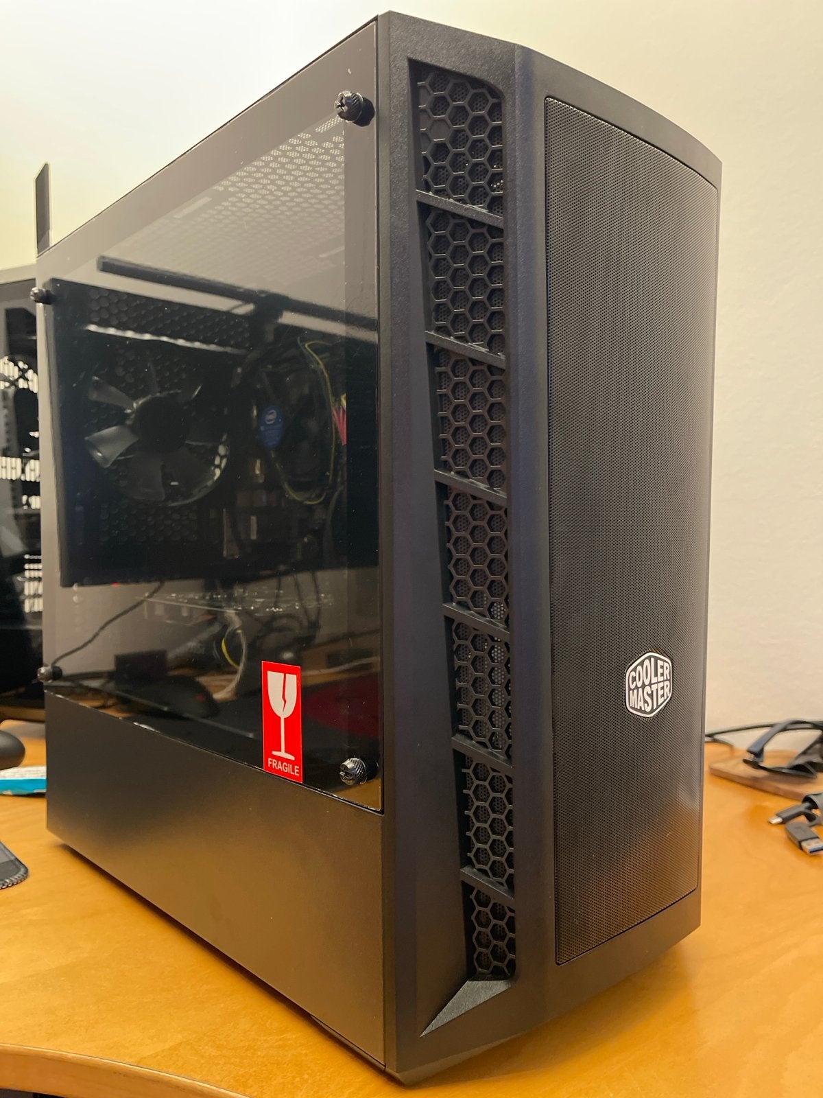Stille en Krachtige Office/Gaming PC - i5-7400, GTX 1650S, Computers en Software, Desktop Pc's, Ophalen, Gebruikt, Gaming, SSD