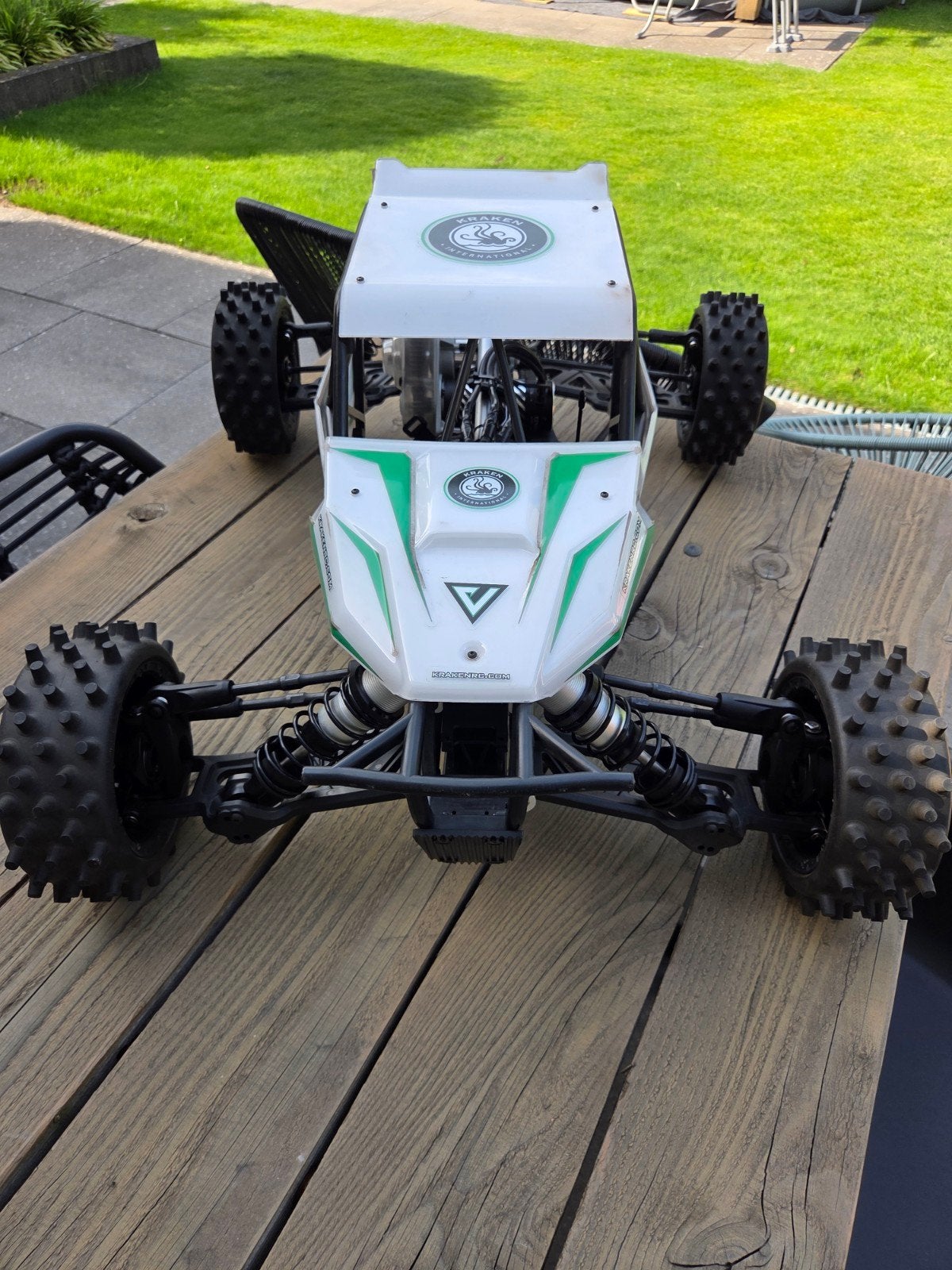 Kraken Vesla 12s - 8s Hobbywing max5 g2+ 800KV RC Auto, Hobby en Vrije tijd, Modelbouw | Radiografisch | Auto's, Auto offroad