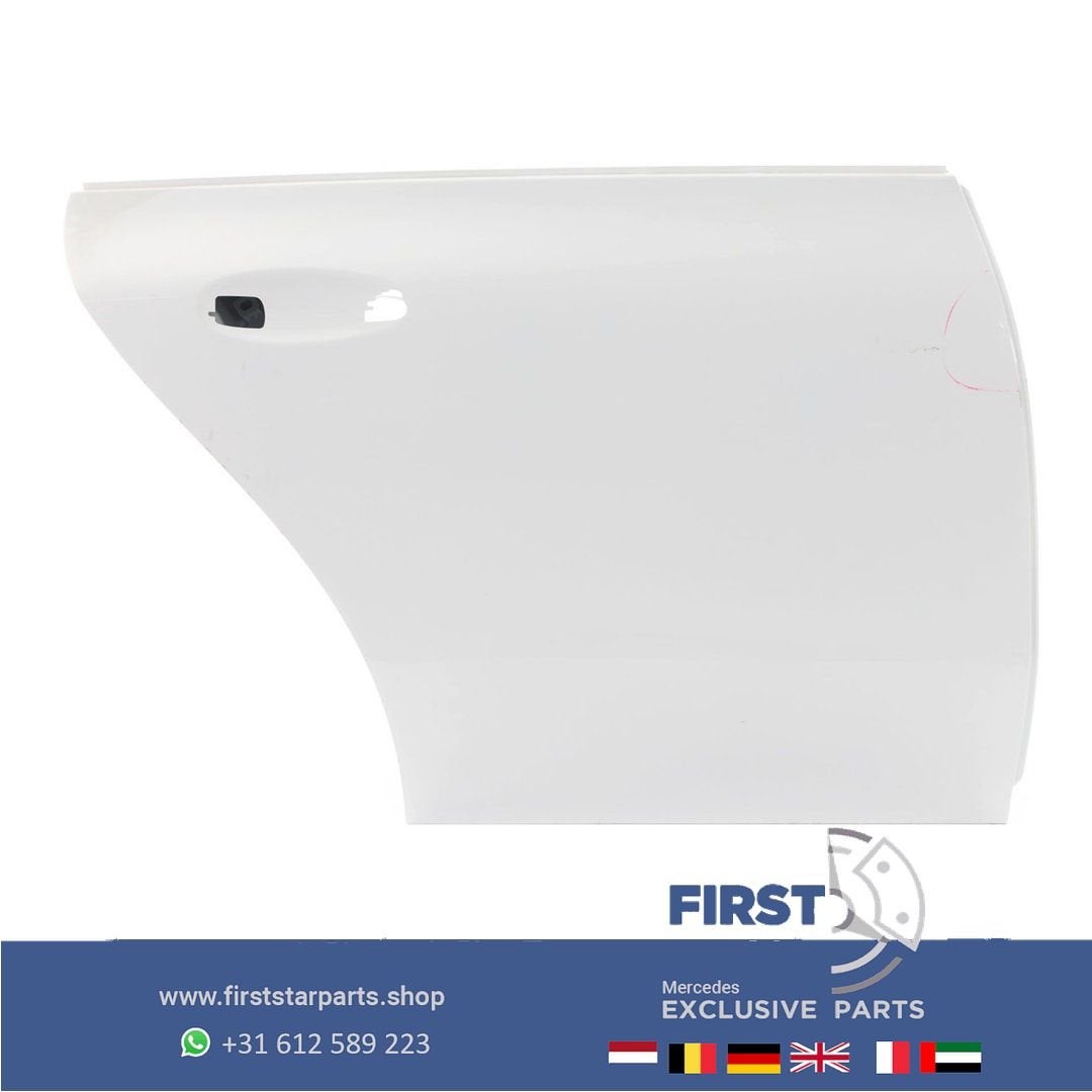 W118 CLA DEUR RECHTS ACHTER A1187307000 PORTIER WIT 149 KAAL, Gebruikt, -, Deur, Ophalen of Verzenden