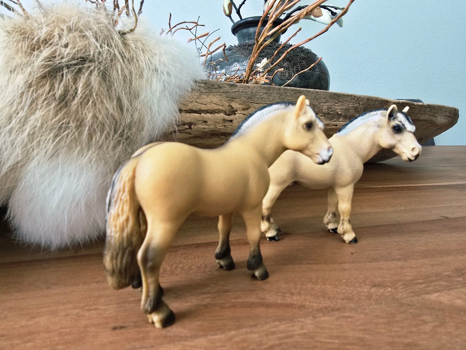schleich paarden fjorden, Ophalen of Verzenden, Zo goed als nieuw, Paard, Beeldje of Figuurtje