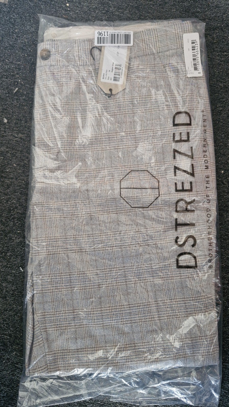 DSTR EZZE D Liam Pant - Maat 34 - Aegean Blue, Nieuw, Overige maten, DSTR EZZE D, Verzenden