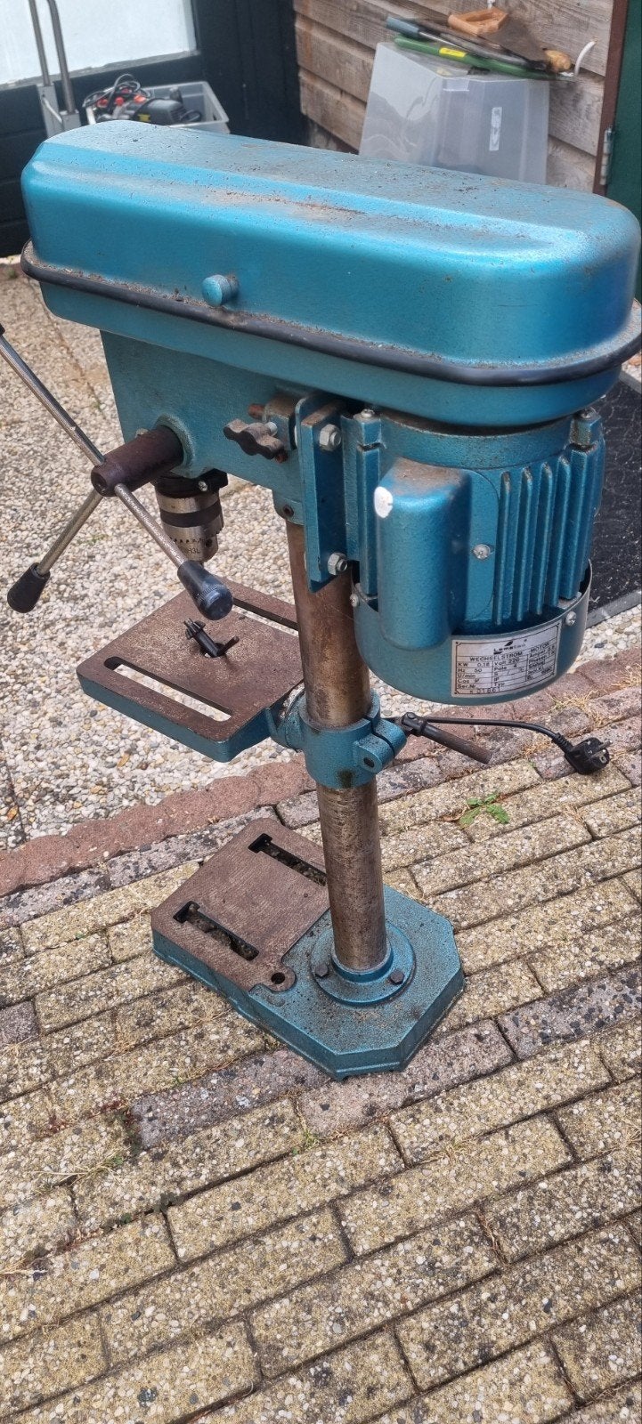 Lematec Kolomboormachine TB-13/E - Bouwjaar 1990, Doe-het-zelf en Verbouw, Gereedschap | Boormachines, Ophalen, Gebruikt, Minder dan 400 watt