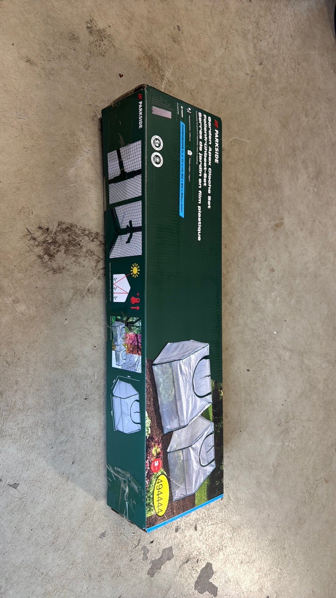 Kleine tuinkas nieuw in doos, Folie, Ophalen of Verzenden, Plastic, Kweekkas