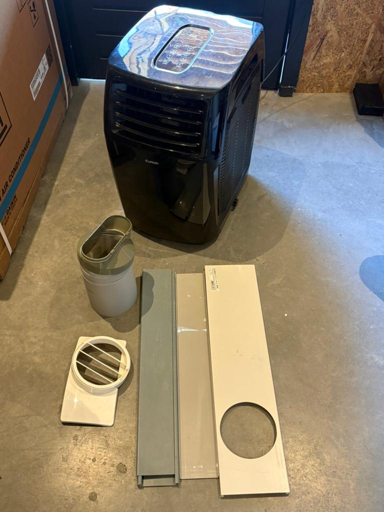 Eurom Coolperfect 150 Wifi mobiele airco airconditioner, Witgoed en Apparatuur, Airco's, Timer, Gebruikt, 3 snelheden of meer