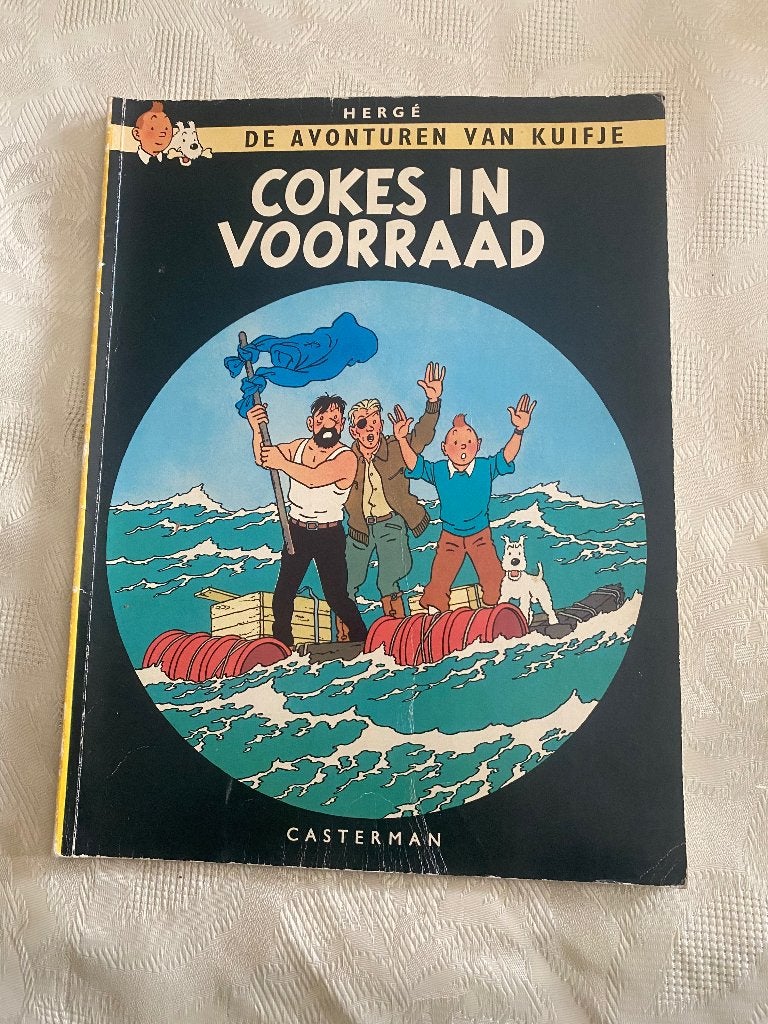 Kuifje: Cokes in Voorraad, Boeken, Gelezen, Eén stripboek, Ophalen of Verzenden, Hergé
