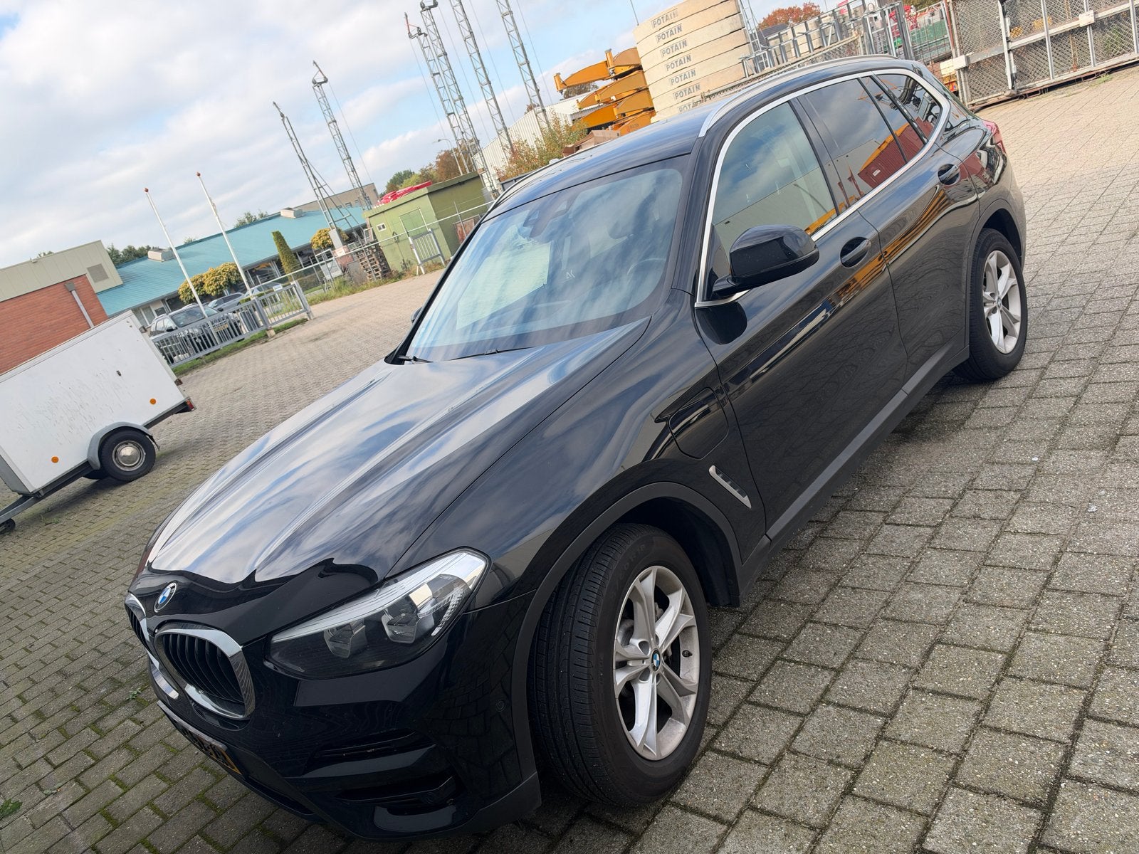 BMW X3 Xdrive30e 292pk Aut 2020 Zwart, Auto's, 1998 cc, 4 cilinders, 2000 kg, Zwart