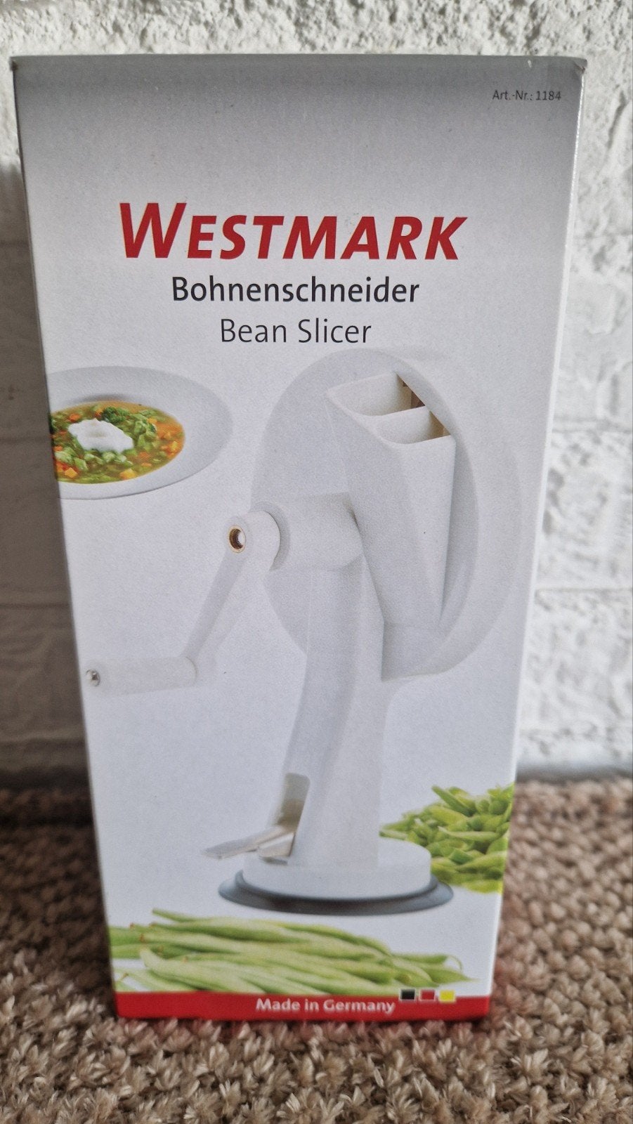 Westmark Bonensnijder - Bean Slicer, Overige typen, Kunststof, Nieuw, Ophalen of Verzenden