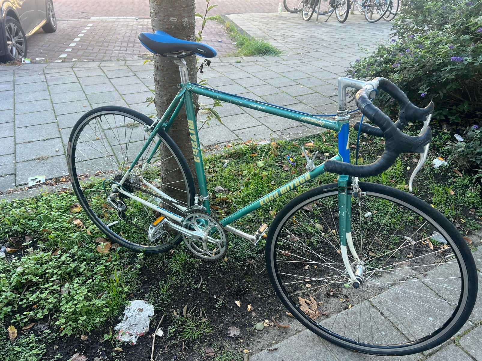 race fiets rijd prima, 28 inch, Gebruikt, 10 tot 15 versnellingen, Velgrem