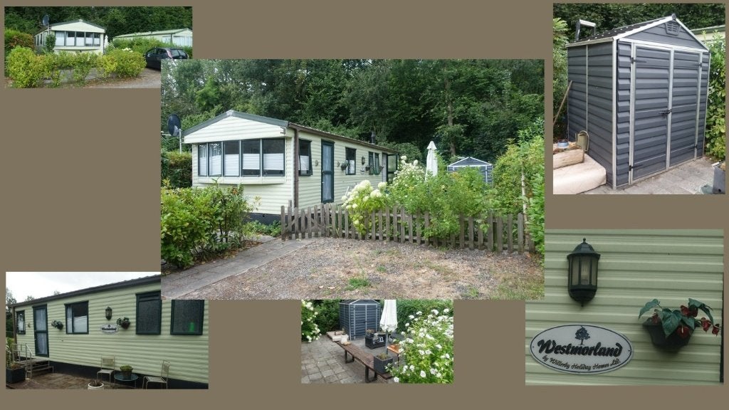stacaravan met vaste standplaats, Ophalen of Verzenden, Gebruikt