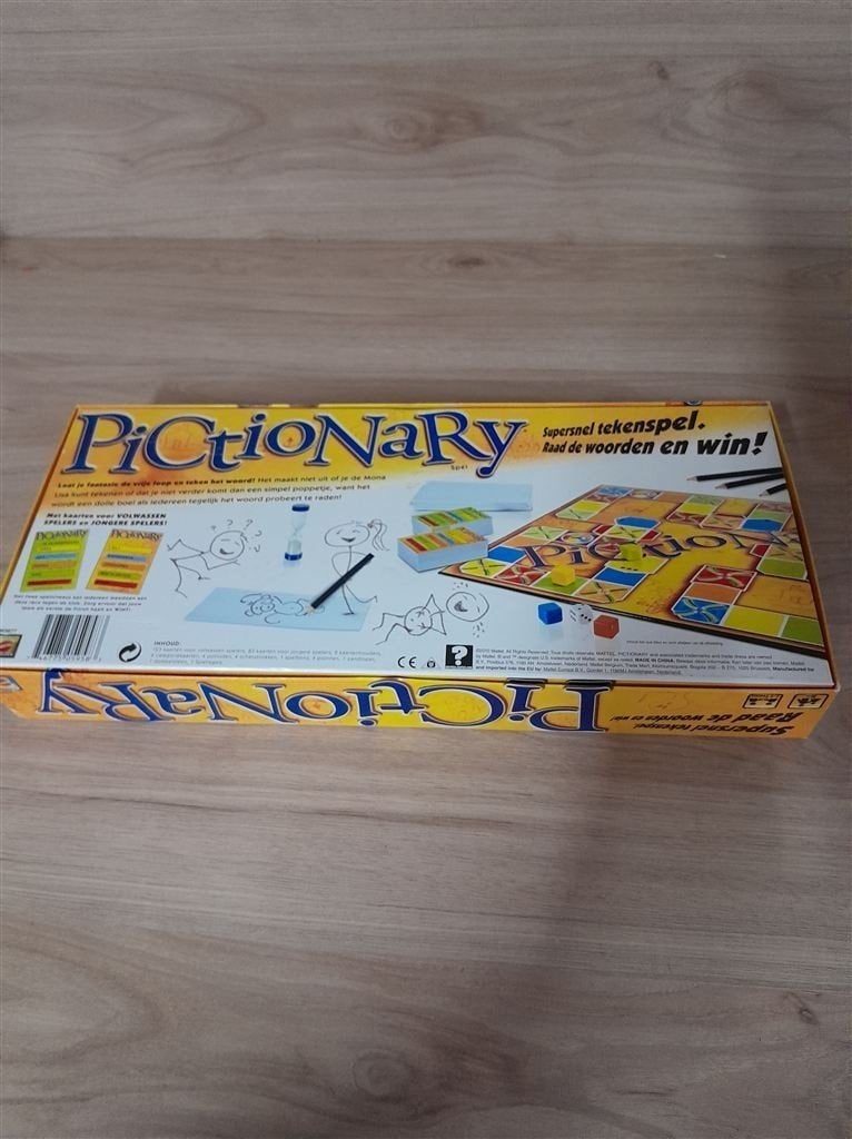 Pictionary Supersnel Tekenspel - s3499, Verzenden, Zo goed als nieuw