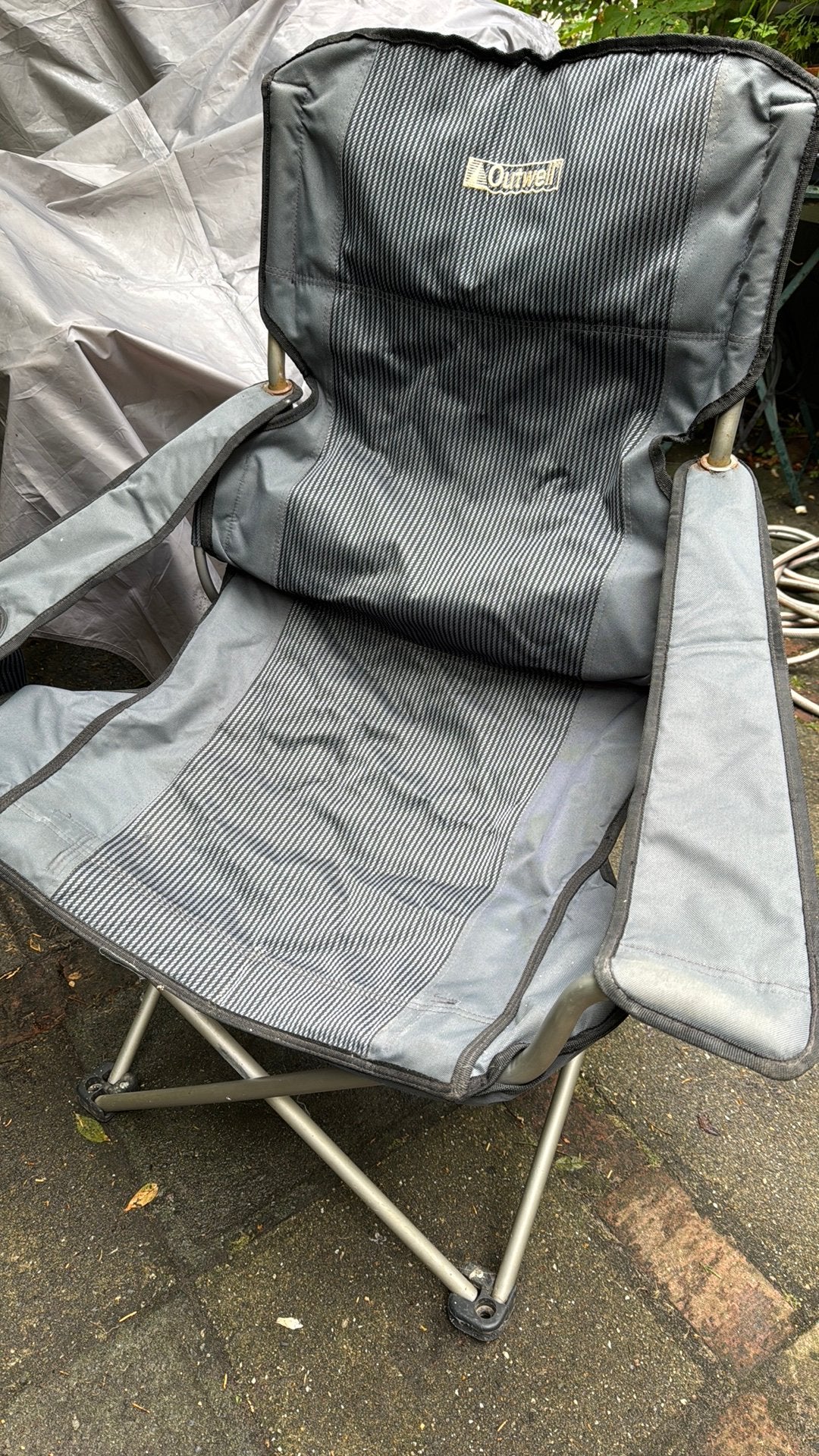 Opvouwbare stoel, Caravans en Kamperen, Kampeermeubelen, Ophalen, Gebruikt, Campingstoel