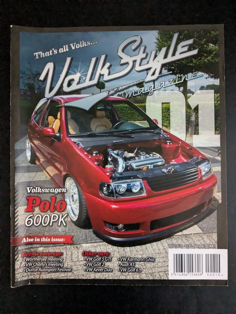 VolkStyle Magazine jaargang 1 nr. 1 / 2012 VW/Audi, Ophalen of Verzenden, Zo goed als nieuw, Overige typen