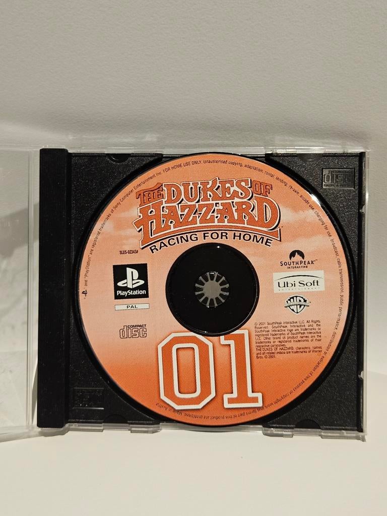 The Dukes of Hazzard PS1, 1 speler, Ophalen of Verzenden, Zo goed als nieuw, Vanaf 3 jaar