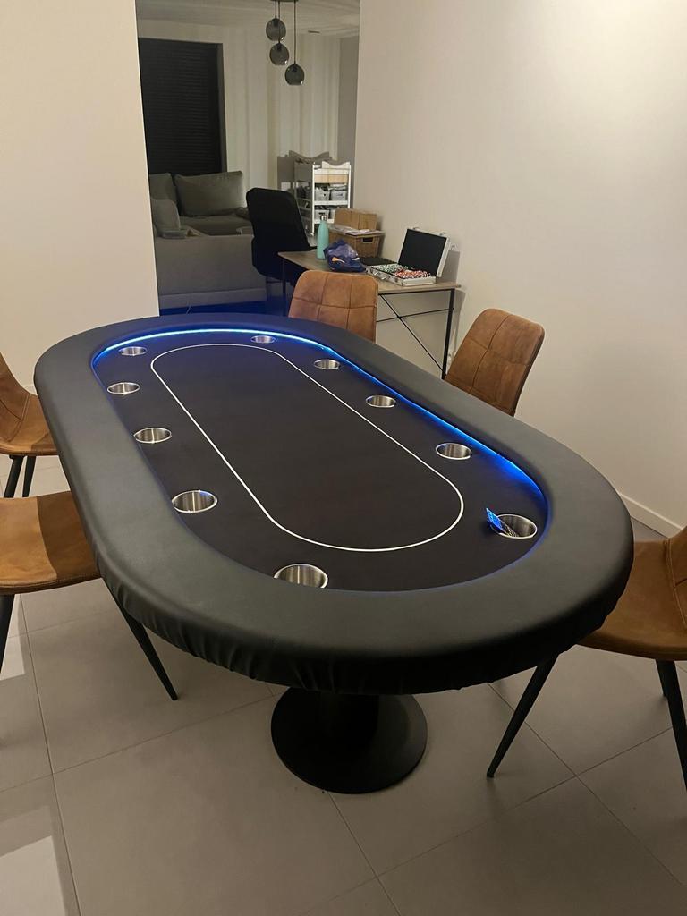 Pokertafel, Ophalen, Zo goed als nieuw, Pooltafel