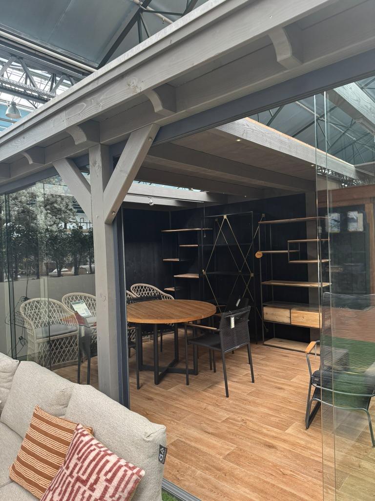 Showmodel Tuinhuis Trendhout |  Siena - OP = OP, Ophalen, Zo goed als nieuw, 400 cm of meer, 500 cm of meer