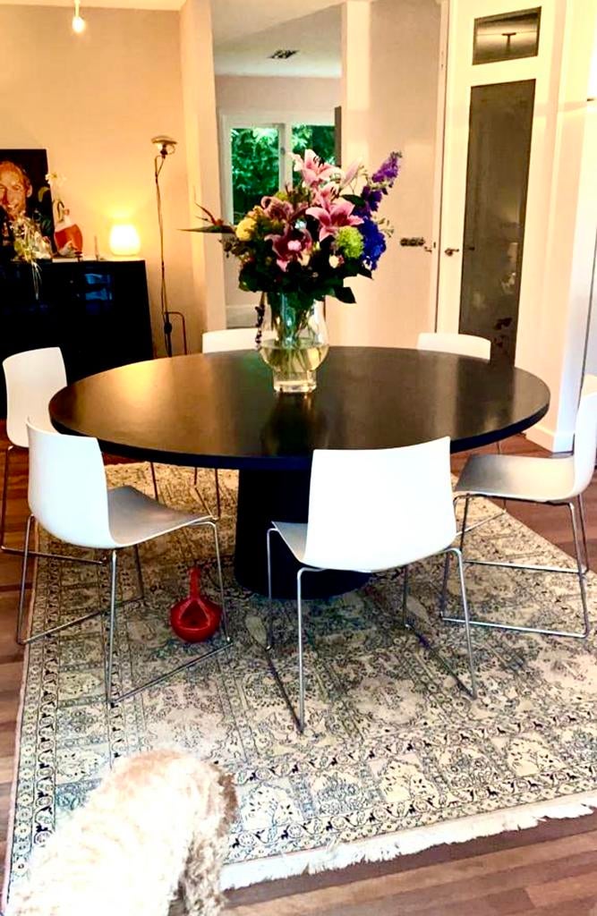Verkocht MARCEL WANDERS Container Table MOOOI, Gebruikt, 150 tot 200 cm, Rond, Ophalen of Verzenden