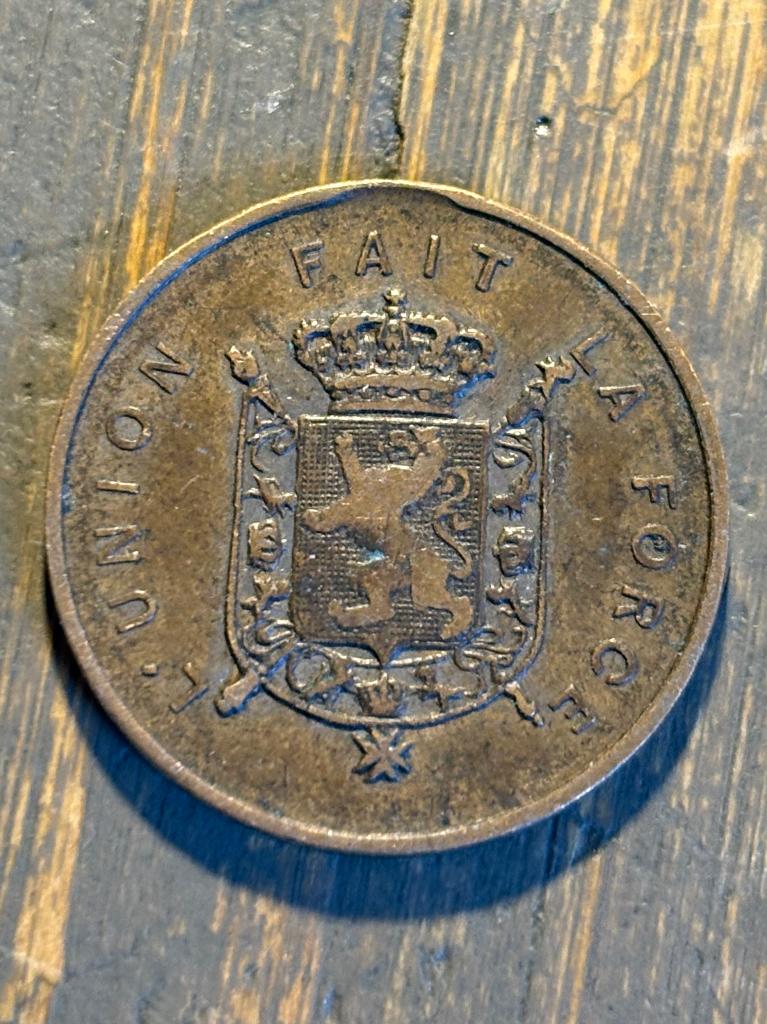 Belgische penning Leopold II, Postzegels en Munten, Penningen en Medailles, Ophalen of Verzenden, Overige materialen, Buitenland
