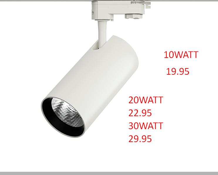 led spot rail rail systeem winkel verlichting woning gallery, Huis en Inrichting, Lampen | Spots, Metaal of Aluminium, Nieuw, Ophalen of Verzenden