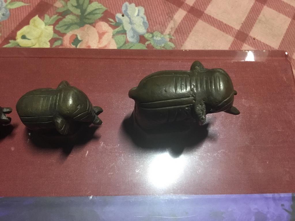 5 x oude bronsen opium olifant gewichten, Antiek en Kunst, Antiek | Koper en Brons, Ophalen of Verzenden, Brons