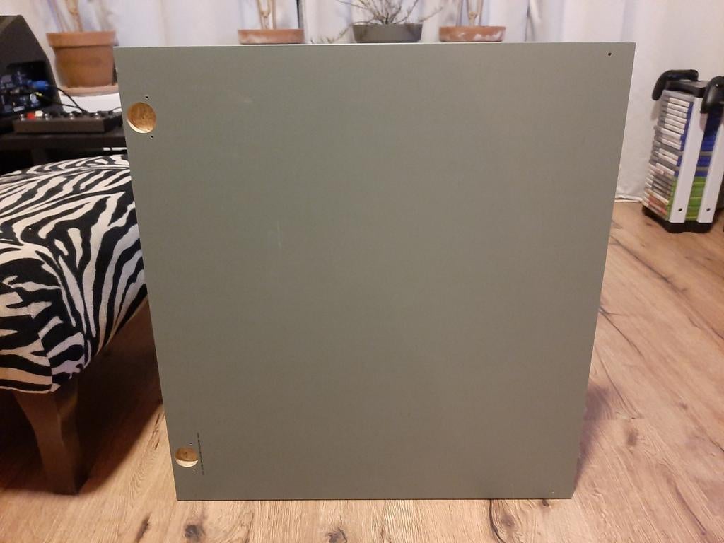 Ikea Besta kastdeurtje 60x60 - groen/grijs, Ophalen, 50 tot 100 cm, Zo goed als nieuw, Minder dan 100 cm