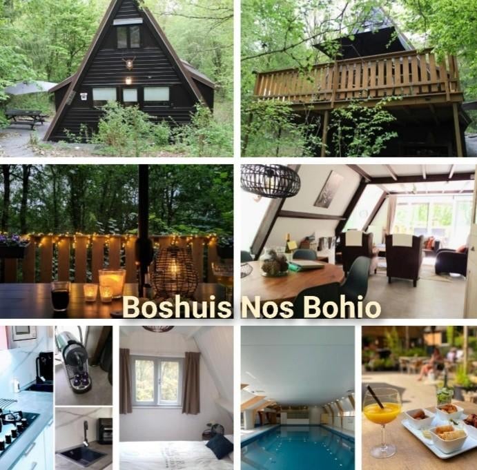 Last minute, Boshuis Nos Bohio Durbuy, alle seizoenen leuk!, Vakantie, Vakantiehuizen | België, 5 personen, In bos, Recreatiepark