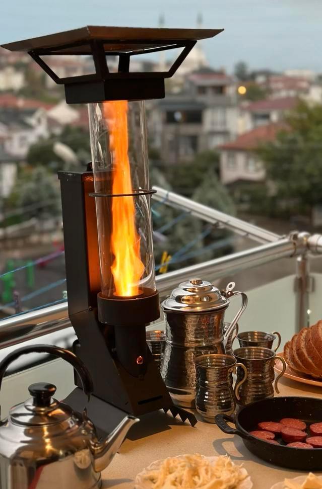 PelletKachel - Veranda Heater, Ophalen of Verzenden, Nieuw, Hout, Pelletkachel