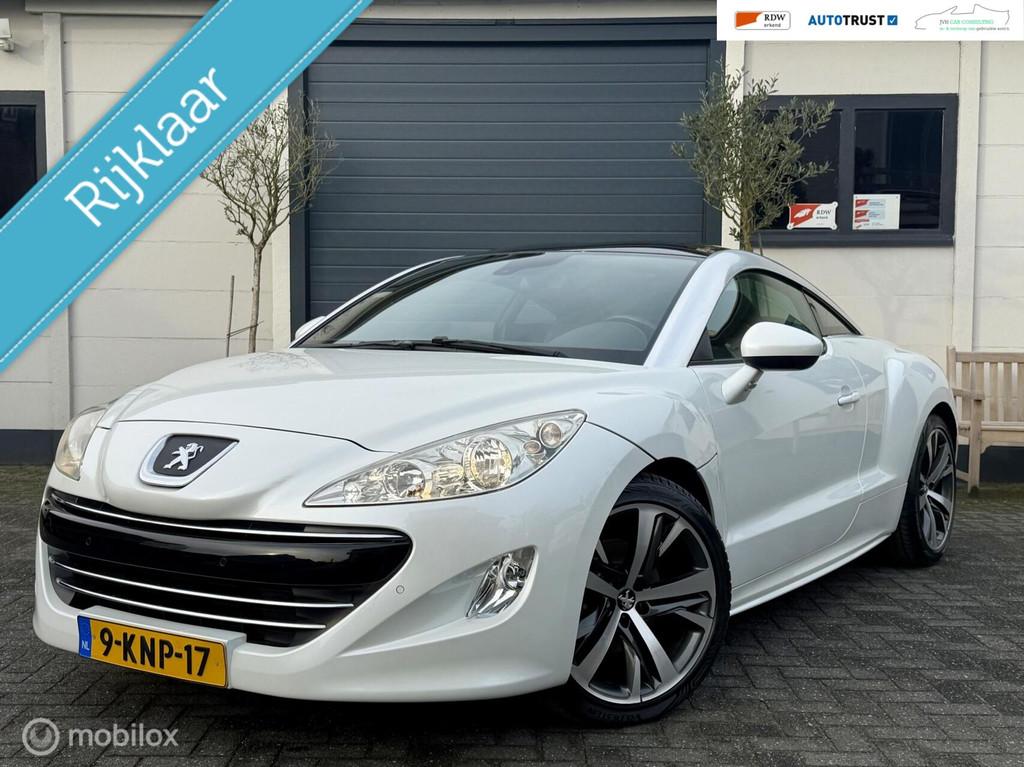 Peugeot RCZ 1.6 157PK|RIJKLAAR|1E EIG|NL AUTO|LEER|NAV|UNIEK, Auto's, Peugeot, Voorwielaandrijving, Euro 5, Zwart, Wit