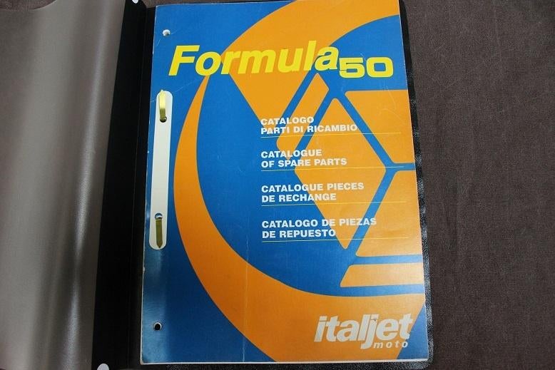 Italjet Formula 50 scooter parts catalogue, Fietsen en Brommers, Ophalen of Verzenden, Gebruikt