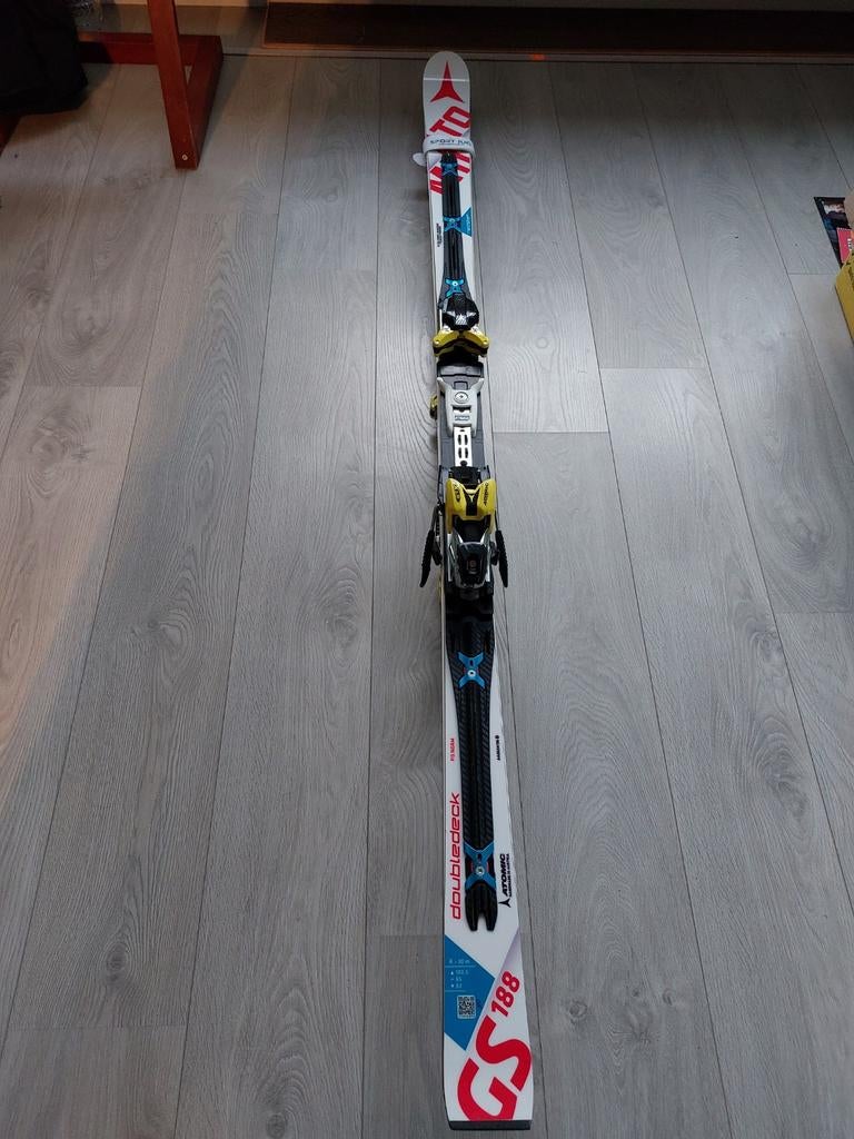 Atomic Redster GS 188 Ski's - FIS Skis incl bindingen, Ophalen, 180 cm of meer, Zo goed als nieuw, Carve