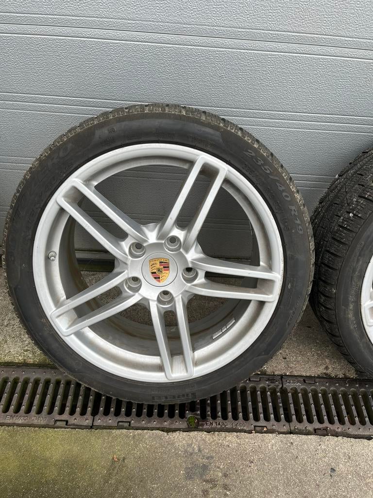 Porsche 911, type 991 , 19 inch, Ophalen of Verzenden, 19 inch, Winterbanden, Banden en Velgen