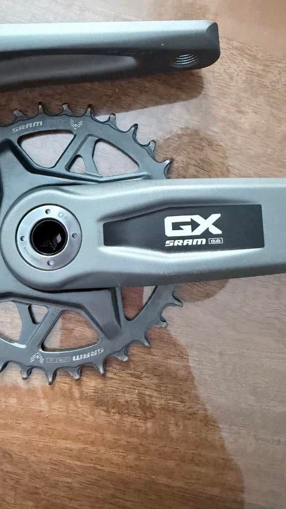 SRAM GX T-Type Crankstel 32/34T 175mm, Ophalen of Verzenden, Zo goed als nieuw, Crankstel of Pedalen