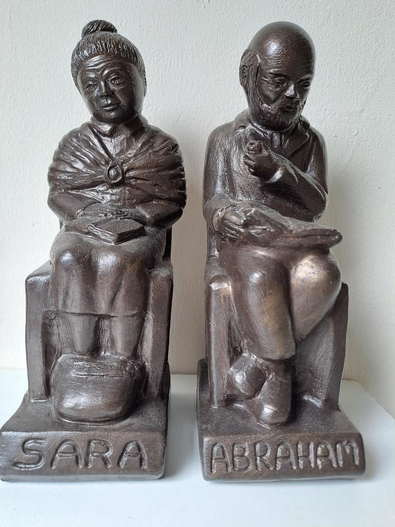 Beeld Sara en Abraham, Antiek en Kunst, Kunst | Beelden en Houtsnijwerken, Ophalen