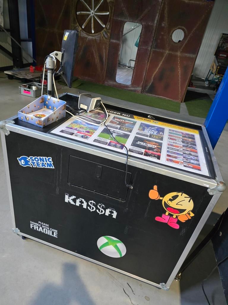 Complete mobiel kassasysteem. Pc, touchscreen, pinapparaat, Ophalen