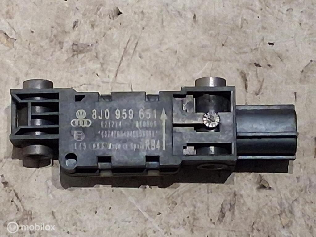 Airbag sensor Audi A3 8P 1.4 TFSI ('03-'12) 8J0959651, Audi, Gebruikt, Audi, Ophalen of Verzenden