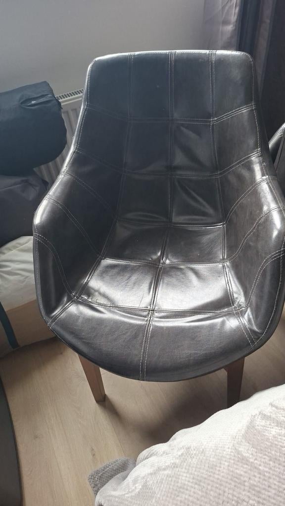 Eetkamerstoelen, Huis en Inrichting, Fauteuils, Ophalen of Verzenden, Gebruikt, Minder dan 75 cm, 50 tot 75 cm