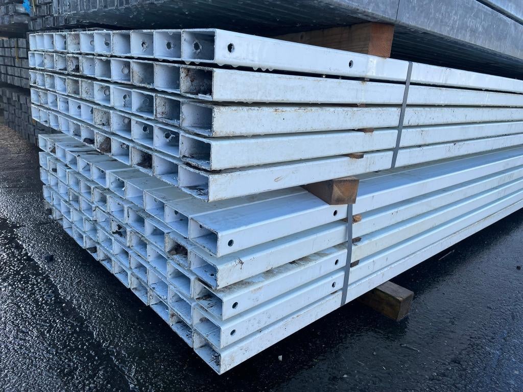 Kokerprofielen 100x50x3mm | Lengte: 4630 mm, Doe-het-zelf en Verbouw, Metalen, Ophalen, Gebruikt, IJzer