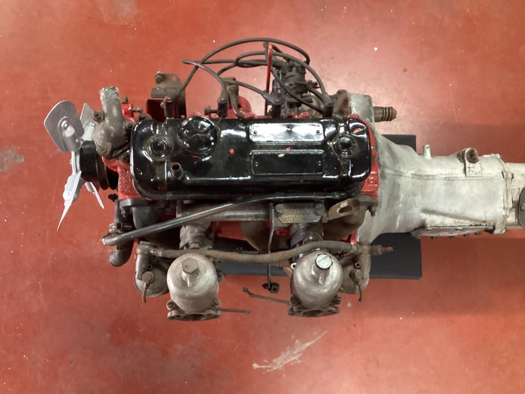 Mga 1600 motor met versnellingsbak, Ophalen, Gebruikt