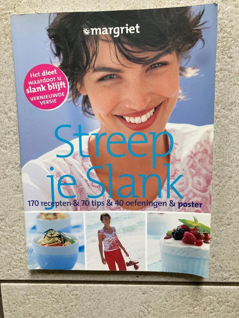 Streep je slank van Margriet, Ophalen of Verzenden, Gelezen, Dieet en Voeding