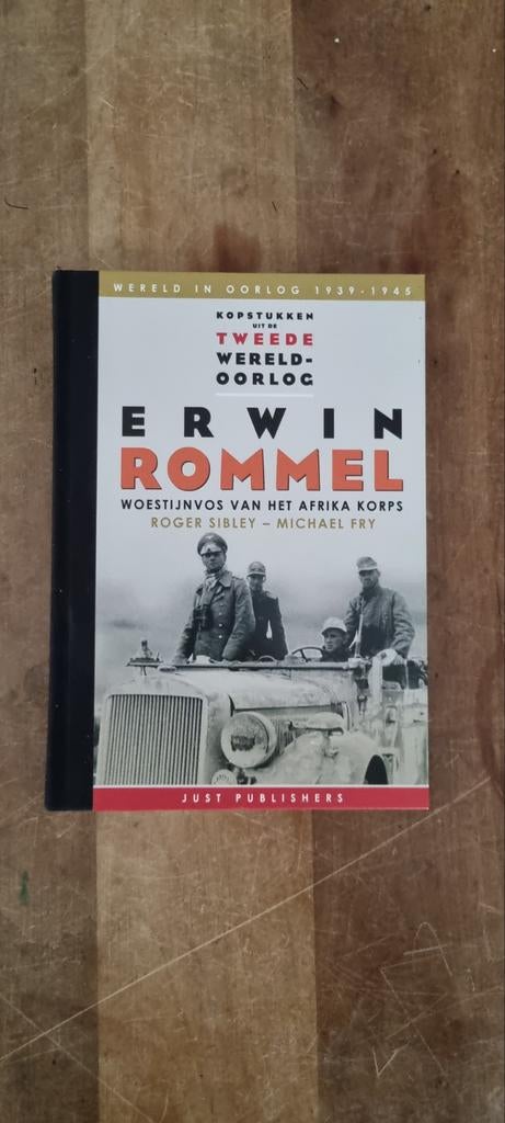 Erwin Rommel - Woestijnvos van het Afrika Korps, Ophalen of Verzenden, Tweede Wereldoorlog, Gelezen, Roger Sibley - Michael Fry