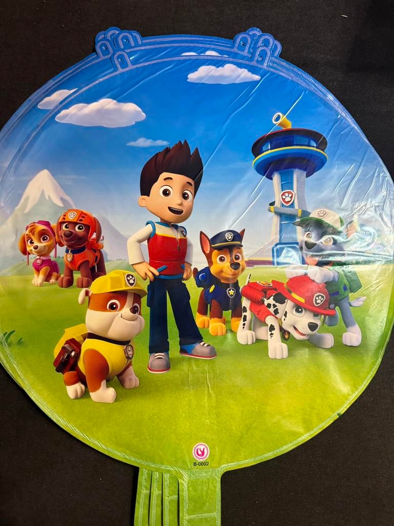 Paw Patrol folie ballon 45cm rond, Verzenden, Nieuw, Versiering, Verjaardag