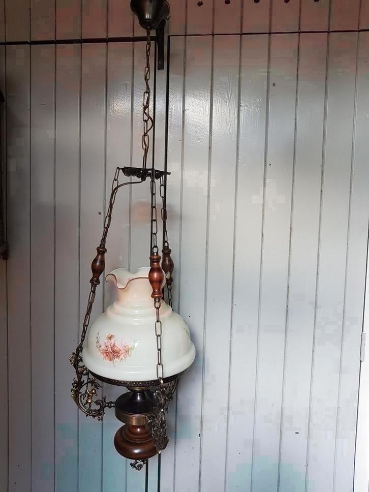 Antiek lamp, Ophalen of Verzenden