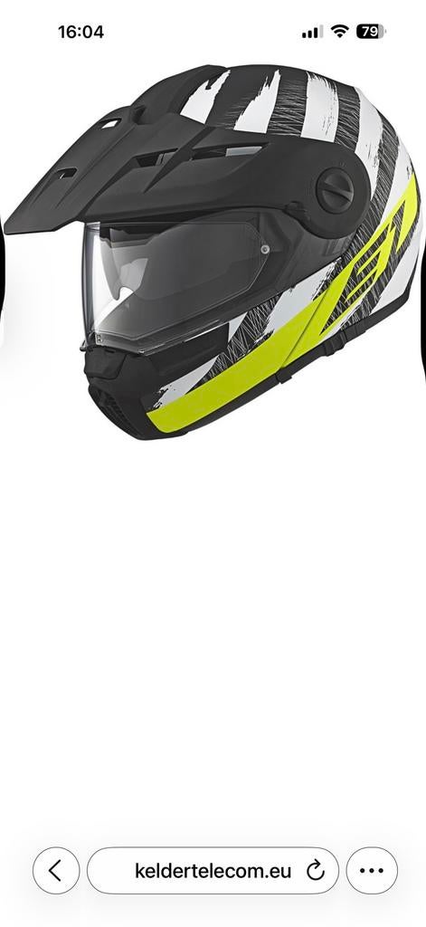 Schuberth E1 systeemhelm, Overige merken, M, Systeemhelm, Ophalen of Verzenden