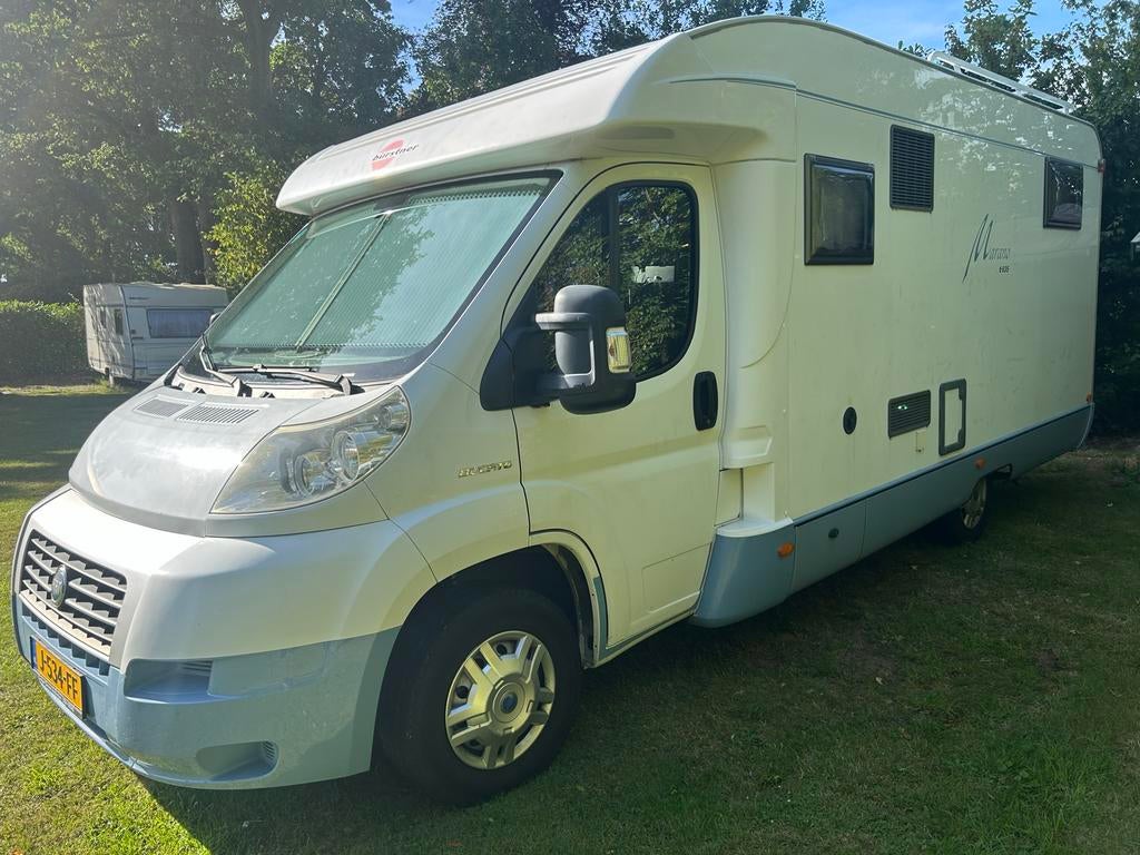 Bürstner half-integraal camper, Caravans en Kamperen, Campers, Ringverwarming, Fiat, 7 tot 12 maanden geleden, Tot en met 3