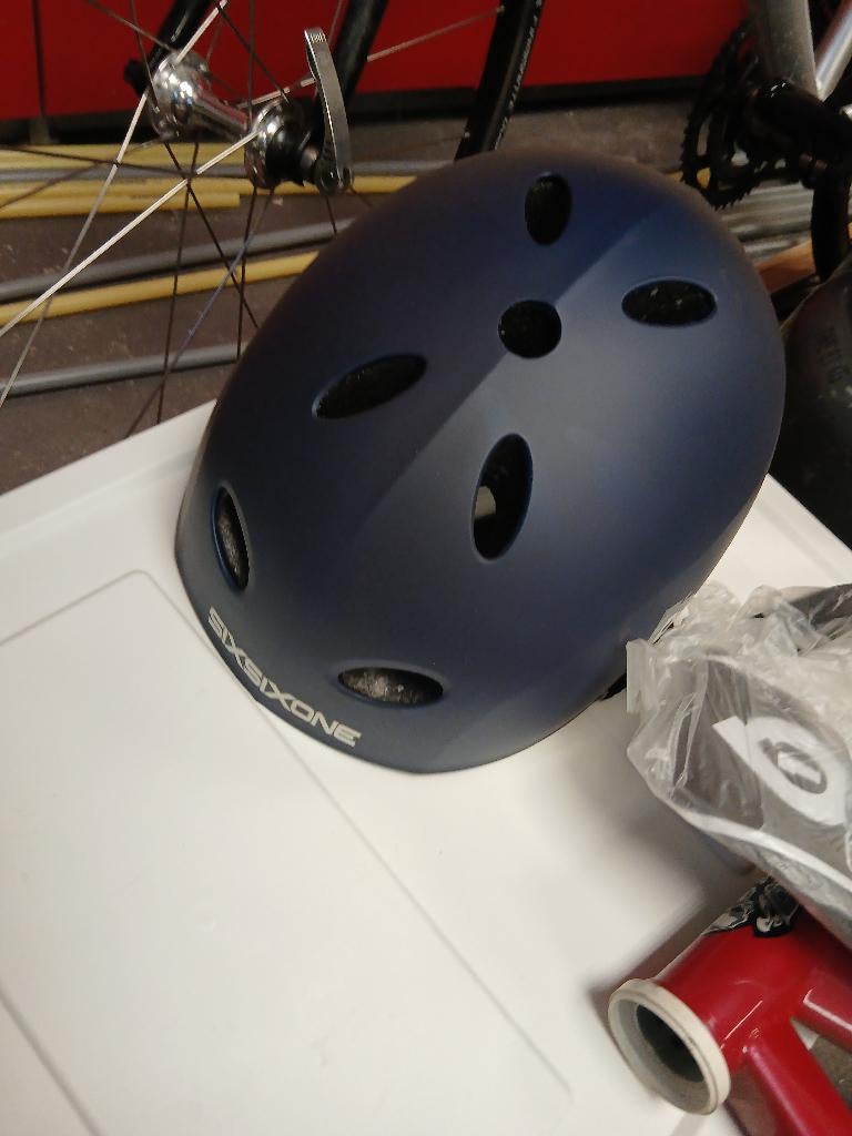 BMX helm blauw L, Ophalen of Verzenden, Nieuw, L, Heer of Dame