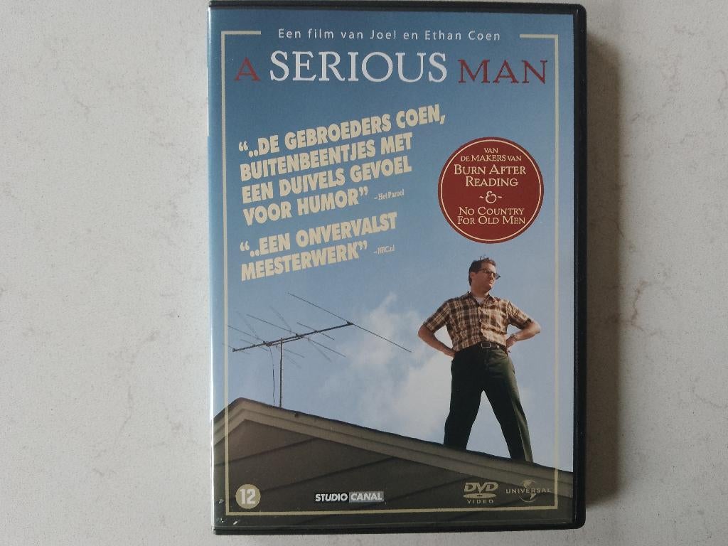 A serious man - Joel en Ehan Coen I 2009, USA, Vanaf 12 jaar, Ophalen of Verzenden, Zo goed als nieuw, Overige genres