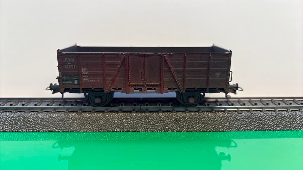 Roco 66654 open bak wagen, Overige merken, Gebruikt, Gelijkstroom, Wagon