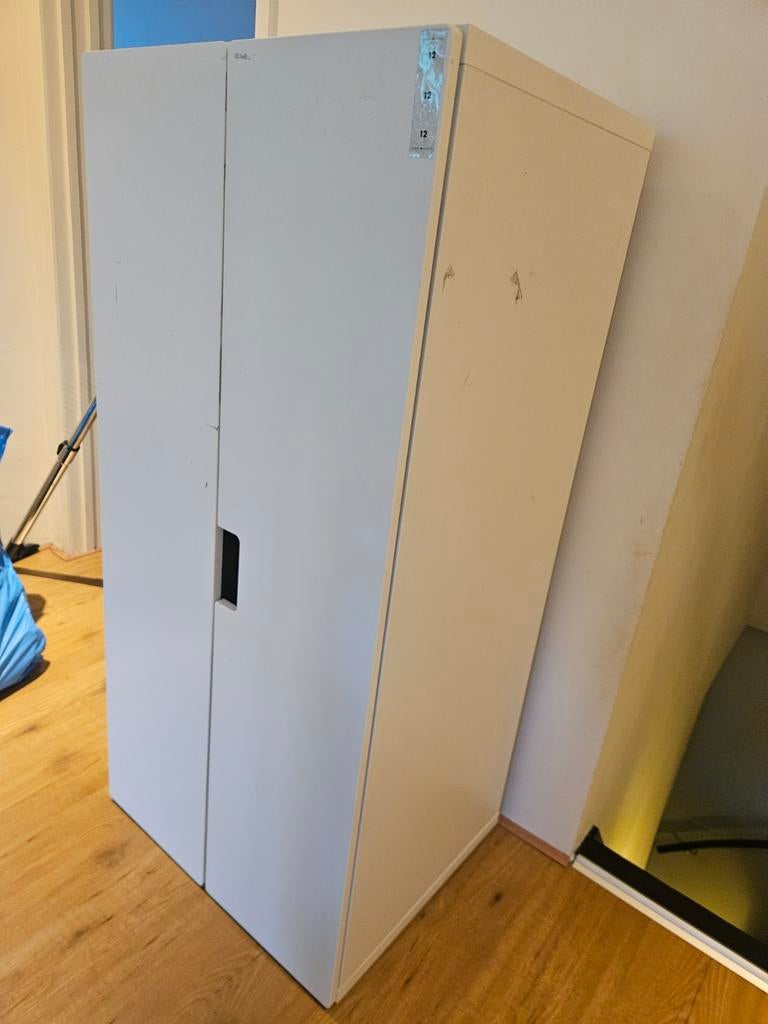 IKEA STUVA Kledingkast Wit met Manden, Overige materialen, Gebruikt, 100 tot 150 cm, 50 tot 100 cm