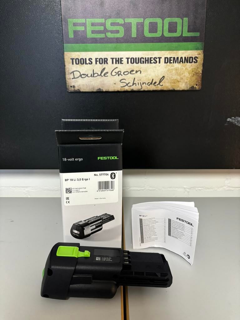 Nieuwe Festool BP Li 3,0 Ergo Accu, Verzenden, Nieuw