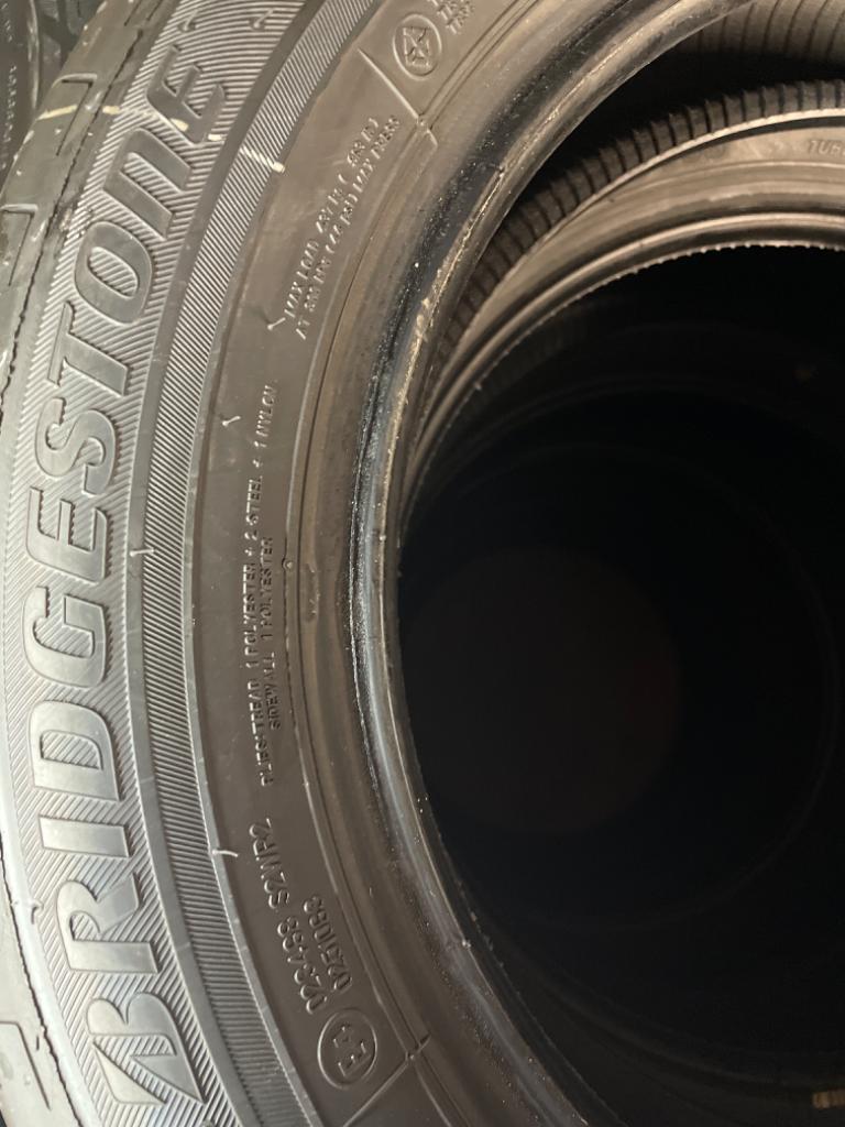 “165 65 r14 Bridstone Demo. puntjes zitten er nog op”, Ophalen, 14 inch, Gebruikt, Band(en)