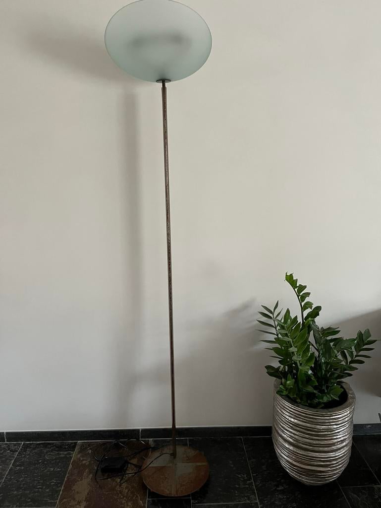 Tom Kater Vloerlamp - Vintage - Must have - Design '80/'90, Gebruikt, 200 cm of meer, Ophalen of Verzenden, Metaal